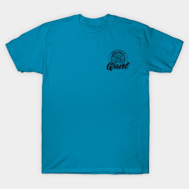 A2G "Gravel" Logo T-Shirt by AddictedtoGravel